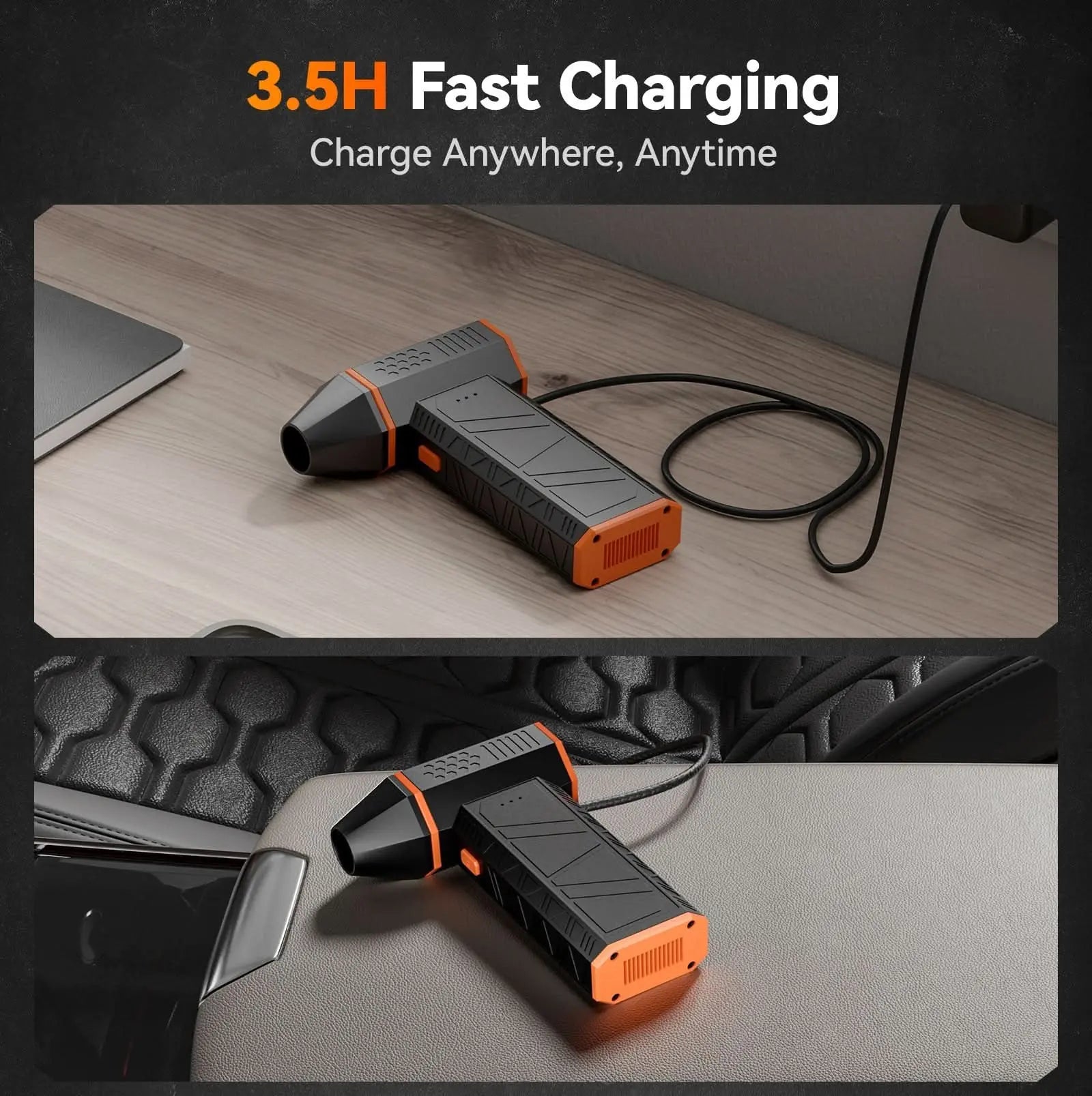 Electric Air Duster –110000RPM Super Power | WOLFBOX MF50 - WOLFBOX