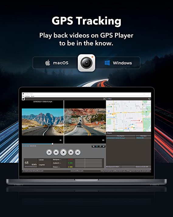 WOLFBOX G930  Rear View Mirror Camera camera wolfboxdashcamera