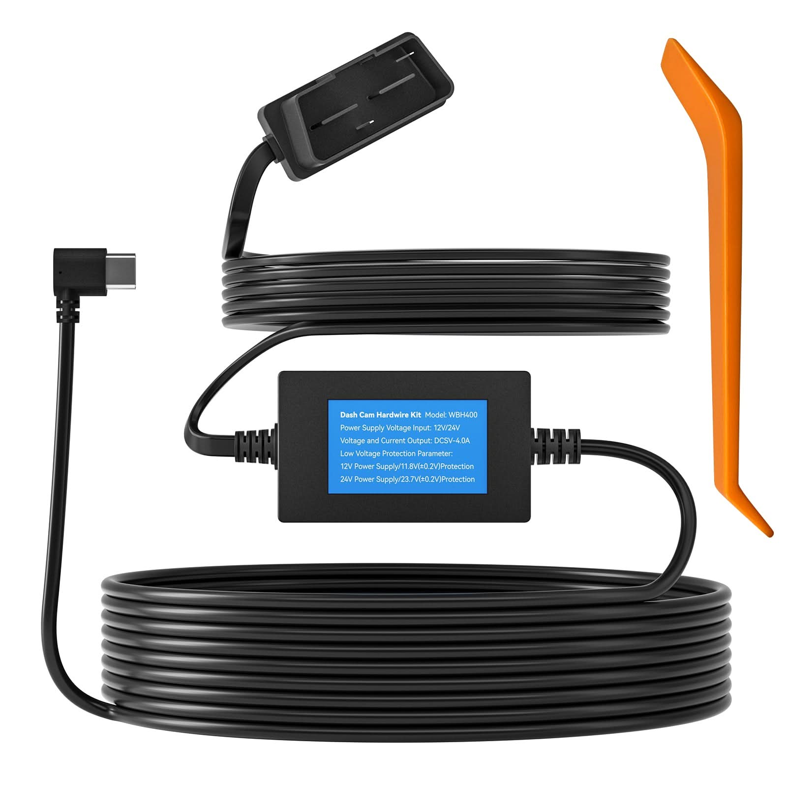 WOLFBOX Dashcam Multifunctional Hardwire Kit for G900TriPro