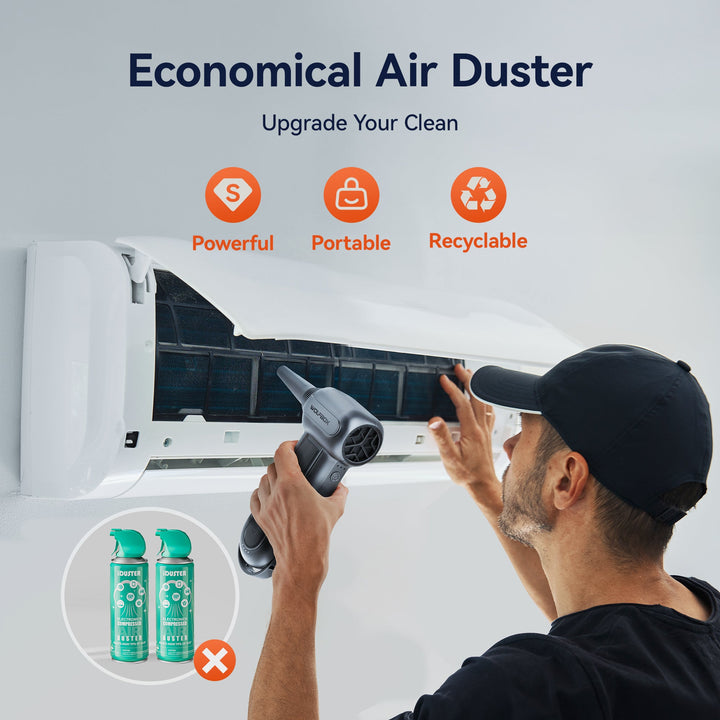 Wolfbox Compressed Air Duster - Super Power Electric Air Duster - Preorder WOLFBOX