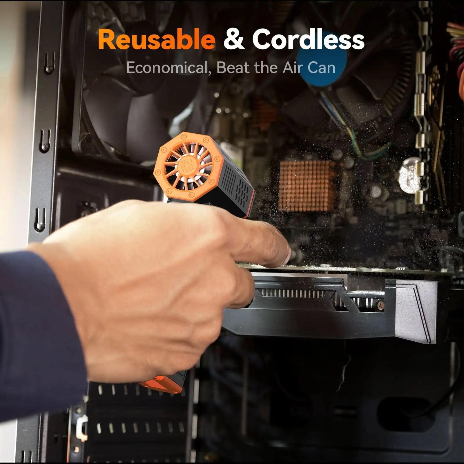 Electric Air Duster –110000RPM Super Power | WOLFBOX MF50 - WOLFBOX