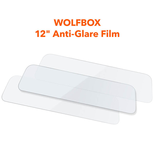 WOLFBOX 12inch Anti-Glare Film for Rear View Mirror Camera  wolfboxdashcamera   